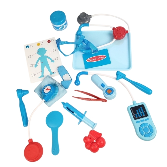 Doctor: Pretend Play Set & 1 Me l i ssa & Doug Scratch Art Mini-Pad Bundle - Picture 3 of 3